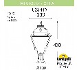 Наземный низкий светильник Fumagalli CEFA U23.110.000.BXE27