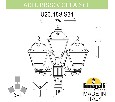 Фонарный столб Fumagalli CEFA U23.158.S31.BXE27