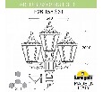 Фонарный столб Fumagalli RUT E26.158.S31.AXE27