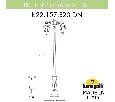 Фонарный столб Fumagalli SABA K22.157.S20.AYE27DN