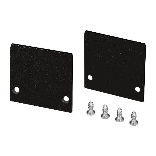 Заглушка LINE-3535-TRAY BLACK глухая (Arlight, Алюминий) 062200