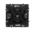 ARL NOBE Розетка зк со шторками софт-тач никель SCT-MEU-SFPL-IS (250V, 16A) (Arlight, -)