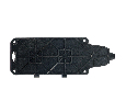 Розетка переносная 2-местная c/з STEKKER,RST16-2-44, 250В, 16А, IP44, черный