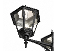 Светильник садово-парковый Feron 8315/PL8315 столб 3*100W E27 230V, черное золото