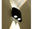 Светильник уличный светодиодный Feron.One DH701-P, 4*1W, 300Lm, 3000K, черный, пластик