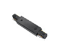 Питание центральное длинное (175mm) для трека 50202X(-T), 50203X(-T) Barra Lightstar 502187-2