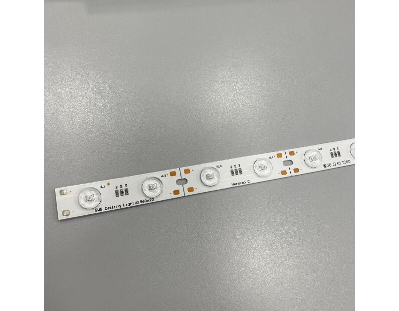 LP-CLC960-24-24V-L160-WW, плата Ceiling vC V2, LED 2835 24V 24W 3000K с линзой 160°
