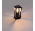 Наземный низкий светильник Arte Lamp BELFAST A4559FN-1BK