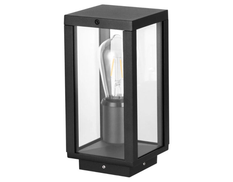 Наземный низкий светильник Arte Lamp BELFAST A4559FN-1BK