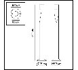 Наземный низкий светильник Odeon Light NATURE 7206/5GL