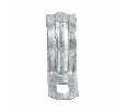 SMD-16-17 Скоба монтажная двухлапковая СМД 16-17 оцинк.сталь (уп 100 шт)