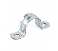SMD-21-22 Скоба монтажная двухлапковая СМД 21-22 оцинк.сталь (уп 100 шт)
