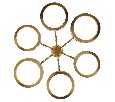 Подвесная люстра Odeon Light Riviera 5450/99LA