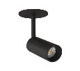 Встраиваемый светильник на штанге Arte Lamp PRESTO A6386PL-1BK
