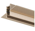 Трек встраиваемый Denkirs SHINE PRIME HIDE TR4902-CP