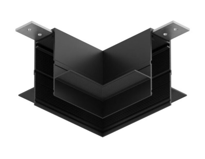 Соединитель угловой внутренний для треков Denkirs SMART SLIM HIDE TR2436-BK