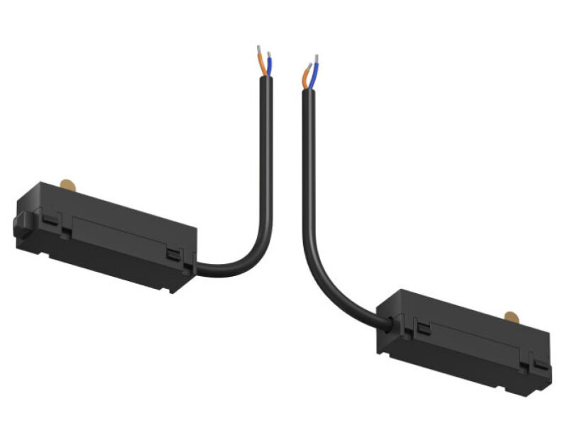 Токопровод концевой Denkirs SMART SLIM BASE TR2427-BK