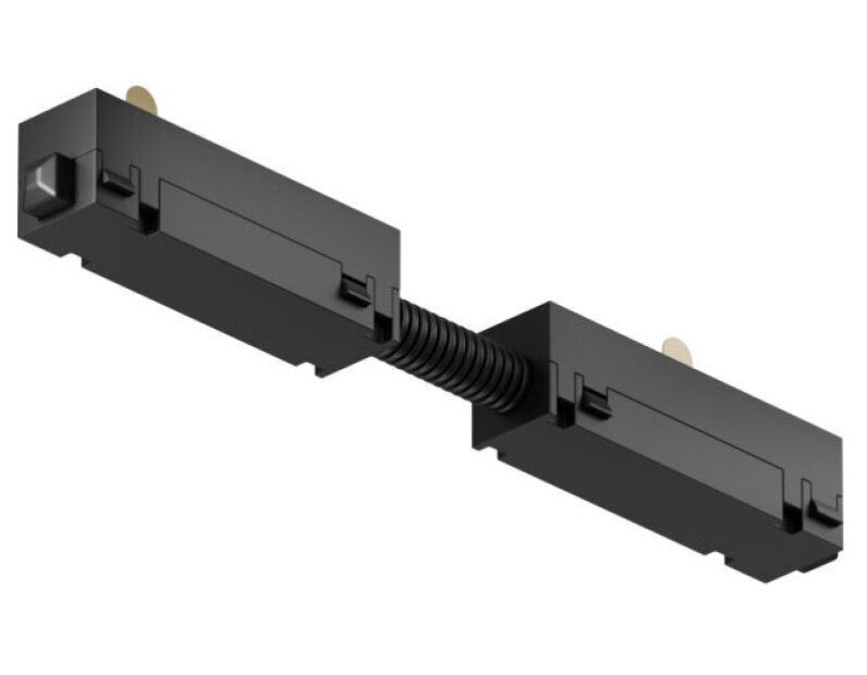 Соединитель гибкий для треков Denkirs SMART SLIM BASE TR2422-BK