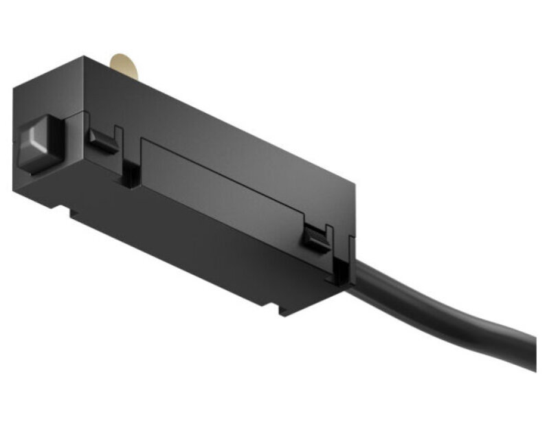 Токопровод концевой Denkirs SMART SLIM BASE TR2421-BK