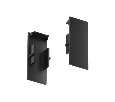 Заглушка для трека Denkirs SMART SLIM BASE TR2411-BK