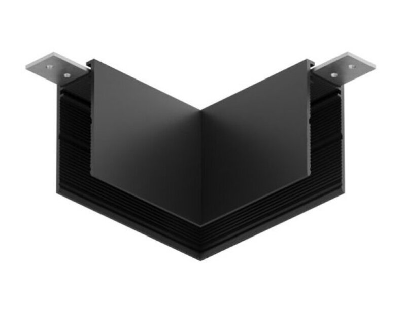 Соединитель угловой внутренний для треков Denkirs SMART SLIM BASE TR2406-BK