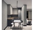 Накладной светильник Denkirs SMART SLIM GRILL DK8412-BK