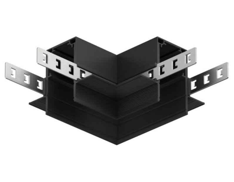 Соединитель угловой внутренний для треков Denkirs SMART 48V HIDE TR8545-BK