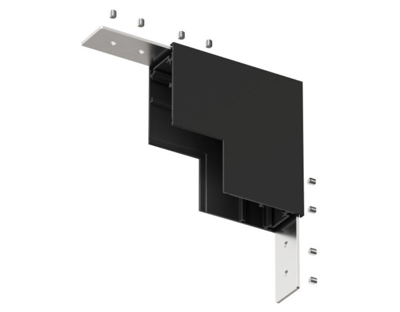 Соединитель угловой внутренний для треков Denkirs SMART 48V BASE TR8518-BK