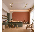 Накладной светильник Denkirs SHINE PRIME GRILL DK4772-SB