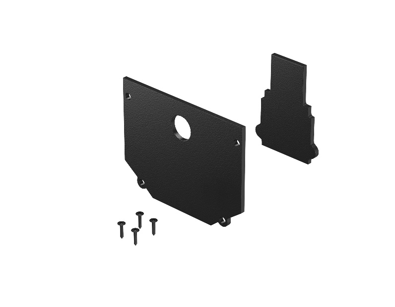 Заглушка для встраиваемой трековой системы Technical Accessories for tracks Exility TRA034EC-SCHN-42B