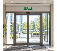 Самоклеящаяся этикетка INFO EL002 ВЫХОД-EXIT 330х120мм