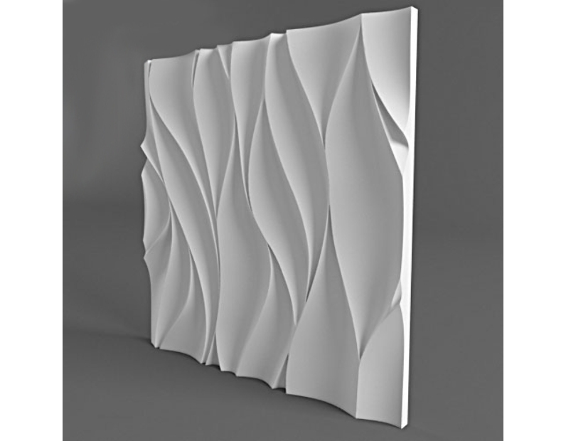 Форма для 3D панелей Волна