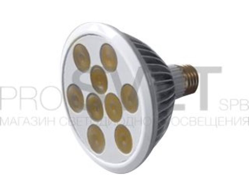 Светодиодная лампа Arlight E27 MDSV-PAR30-9x1W 35deg White 014131