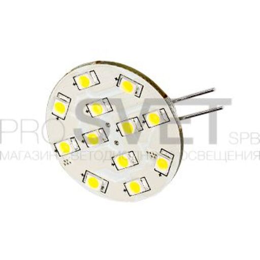 Светодиодная лампа Arlight AR-G4-12E30-12VDC White 017128
