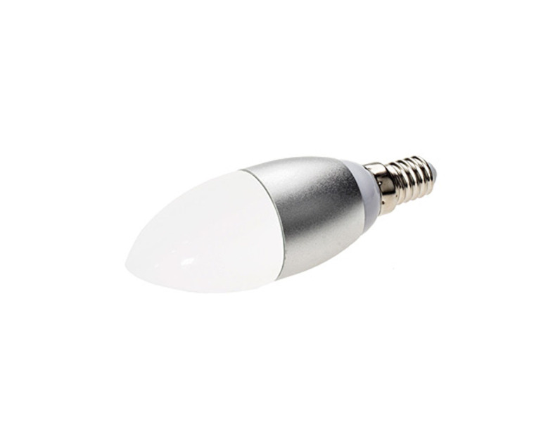 Светодиодная лампа Arlight E14 CR-DP-Candle-M 6W Warm White 015890