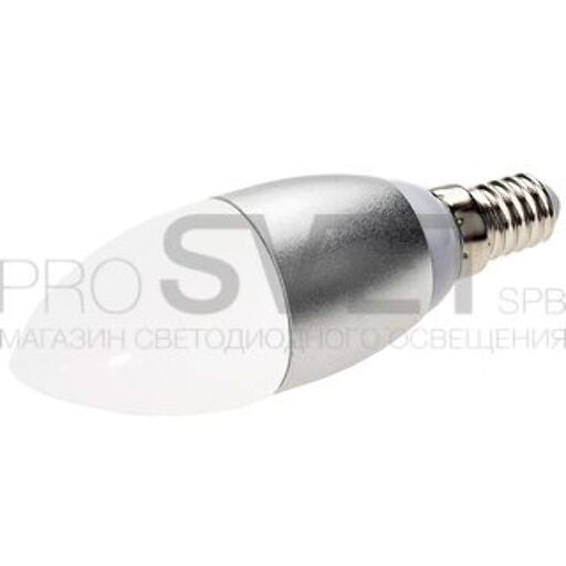 Светодиодная лампа Arlight E14 CR-DP-Candle-M 6W White 015888