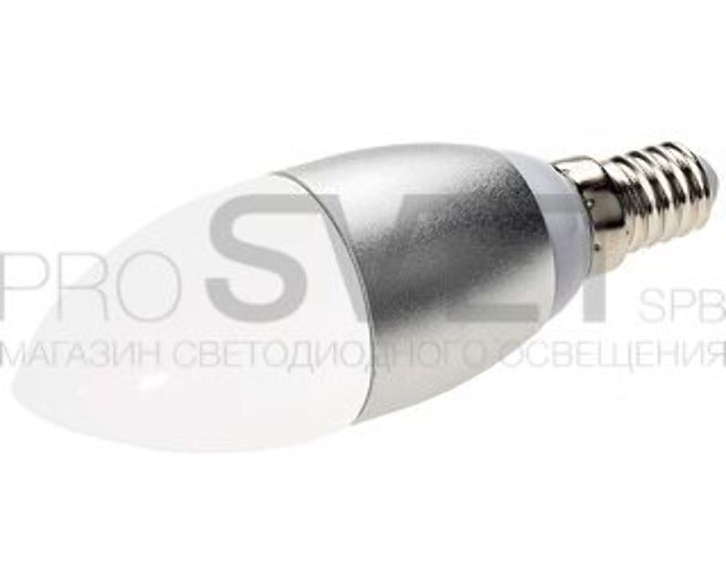 Светодиодная лампа Arlight E14 CR-DP-Candle-M 6W Day White 015891