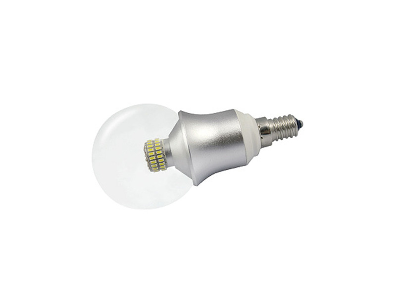 Светодиодная лампа Arlight E14 CR-DP-G60 6W White (ШАР) 015990
