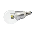 Светодиодная лампа Arlight E14 CR-DP-G60 6W Day White (ШАР) 015991