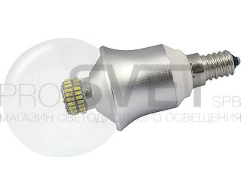 Светодиодная лампа Arlight E14 CR-DP-G60 6W Warm White 015988