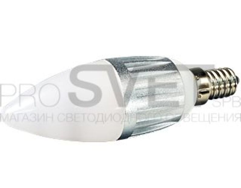 Светодиодная лампа Arlight E14 4W Candle-BS35D Day White 015815