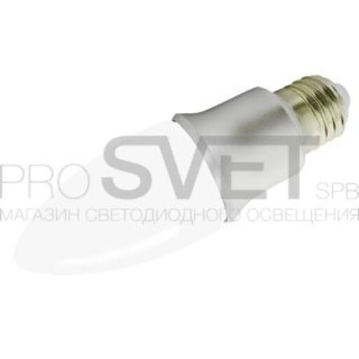 Светодиодная лампа Arlight E27 CR-DP Candle-M 6W White 015989