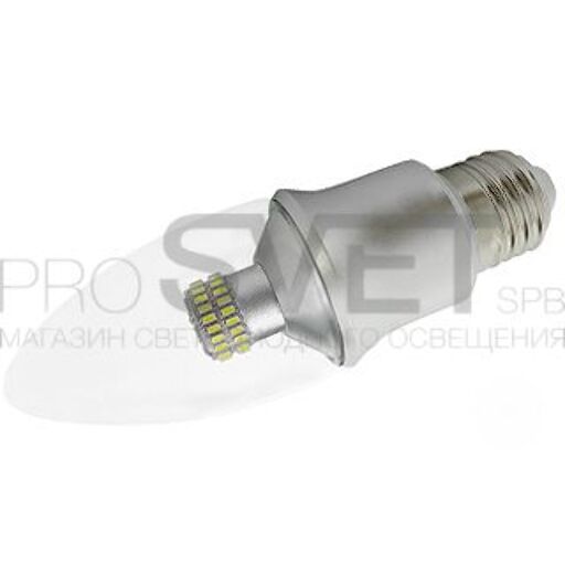 Светодиодная лампа Arlight E27 CR-DP-Candle 6W White 015976