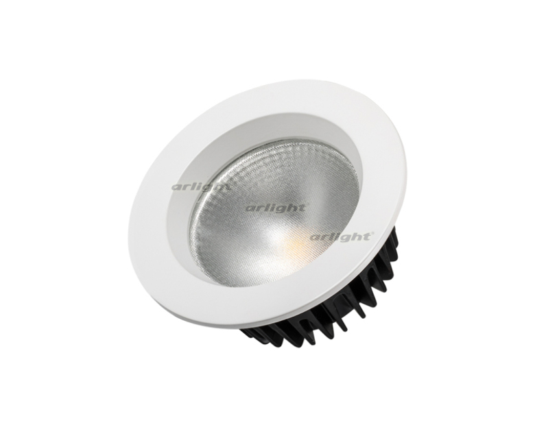 Светодиодный светильник Arlight LTD-105WH-FROST-9W White 110deg (IP44 Металл) 021491