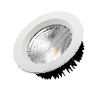 Светодиодный светильник Arlight LTD-145WH-FROST-16W Day White 110deg (IP44 Металл) 021494