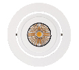 Светодиодный светильник Arlight LTD-95WH 9W Day White 45deg (IP40 Металл) 014930