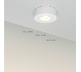 Светодиодный светильник Arlight LTM-Roll-70WH 5W Day White 10deg (IP40 Металл) 020773