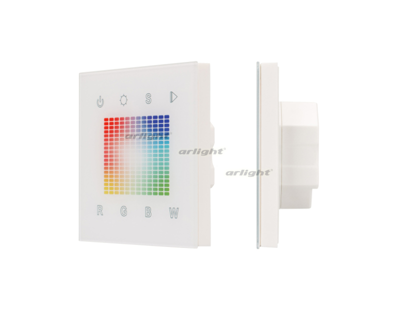 Панель Arlight Sens SR-2831S-AC-RF-IN White (220V,RGB,1зона) IP20 Пластик 018277