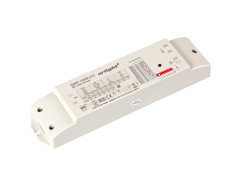 Диммер тока Arlight SR-P-1009-50W (220V, 200-1500mA) IP20 Пластик 019792