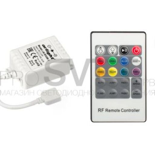 Контроллер Arlight LN-RF20B-Mini-2 (12-24V,72-144W, ПДУ 20кн) 021632